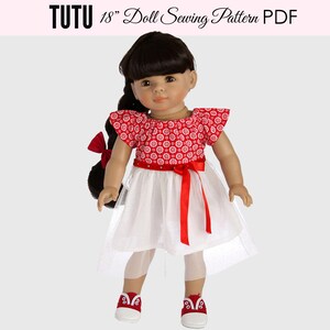 18 inch doll dress pattern