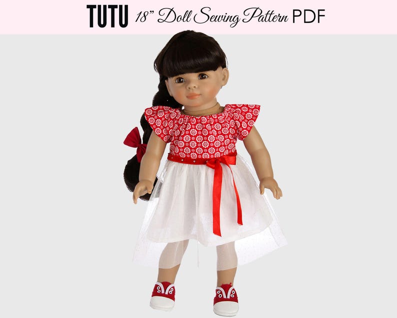 18 inch doll dress pattern
