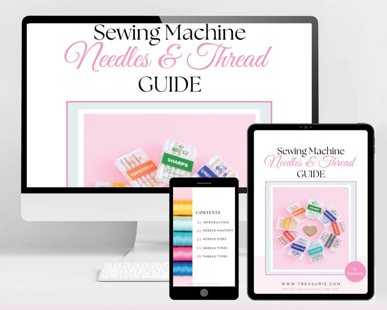 Sewing Needle and Thread Guide | Printable Sewing Reference Chart ...