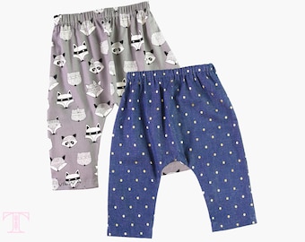 Patroon harembroek, patroon baby harembroek, patroon babybroek, patroon peuterbroek, baby naaipatronen, pdf-naaipatroon, AVERY