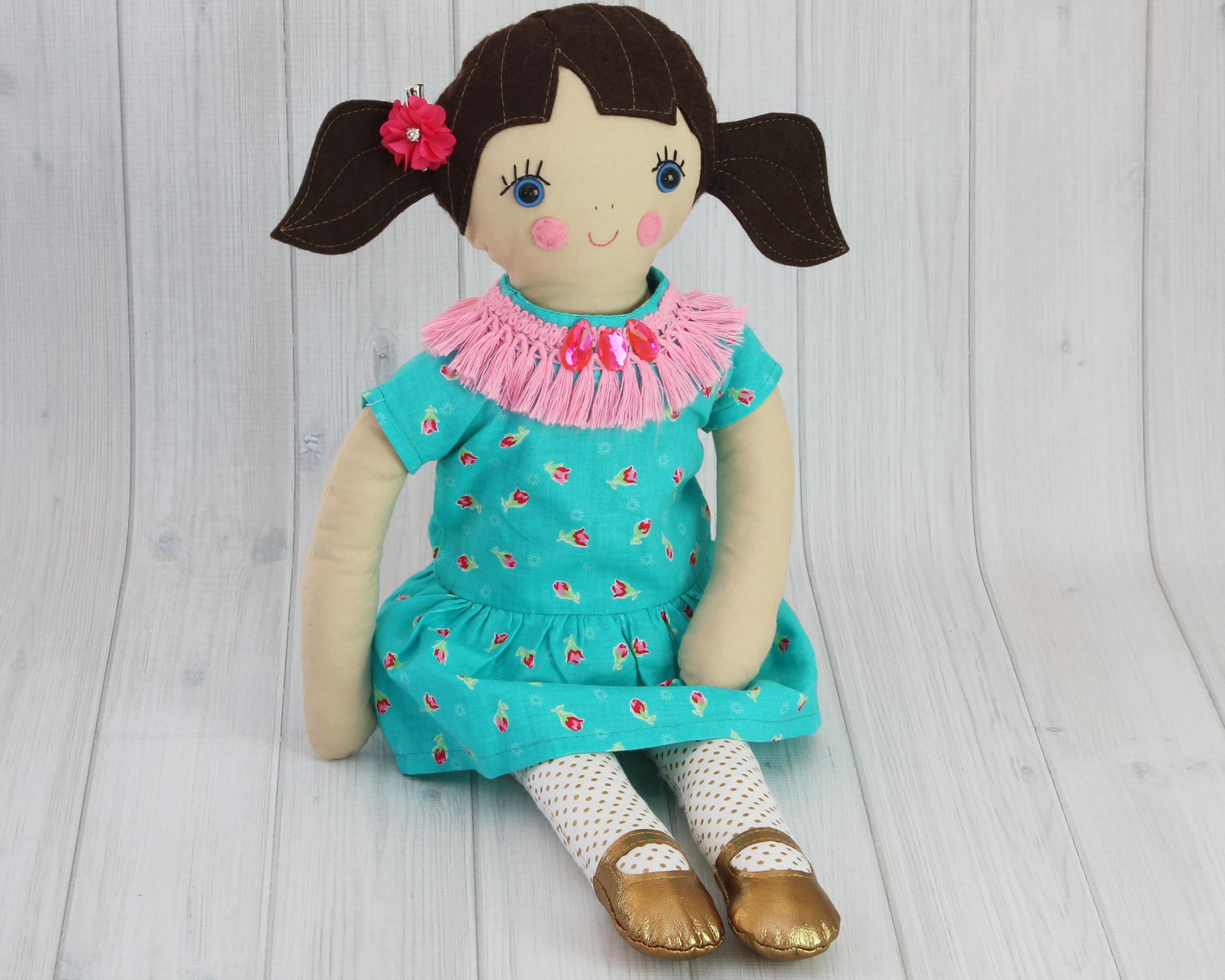 Doll Sewing Pattern Rag Doll Pattern Doll Patterns Toy Patterns 18 Inch ...