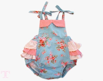 Baby Sewing Pattern for Romper PDF, Infant Newborn Baby Girls Toddler, Romper Pattern | ISABELLA