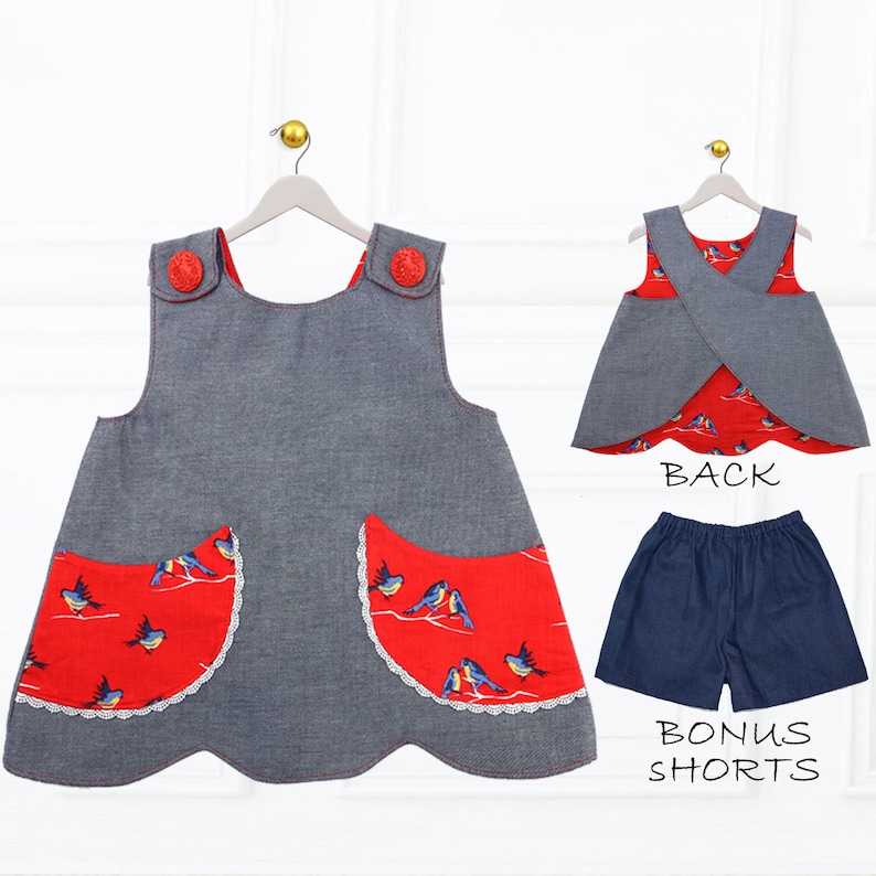Girls Sewing Pattern PDF Childrens Sewing Pattern PDF Easy - Etsy