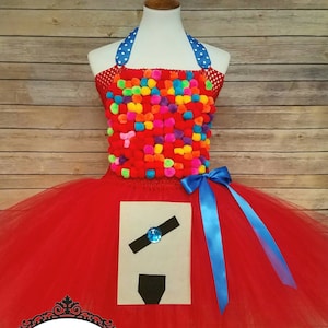 Gumball machine Tutu dress  | Tutu dress| Halloween Costume | Newborn-Adult