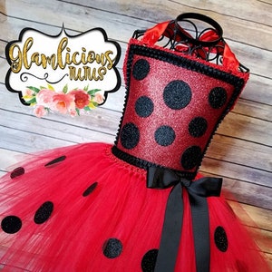 Ladybug tutu dress | Lady Bug costume | Ladybug tutu | Lady bug dress