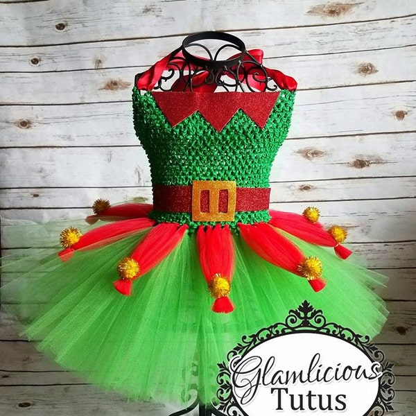 ADULT Elf Tutu dress| ORIGINAL Elf tutu dress| Elf Tutu | Christmas tutu dress | Newborn-5T listing!