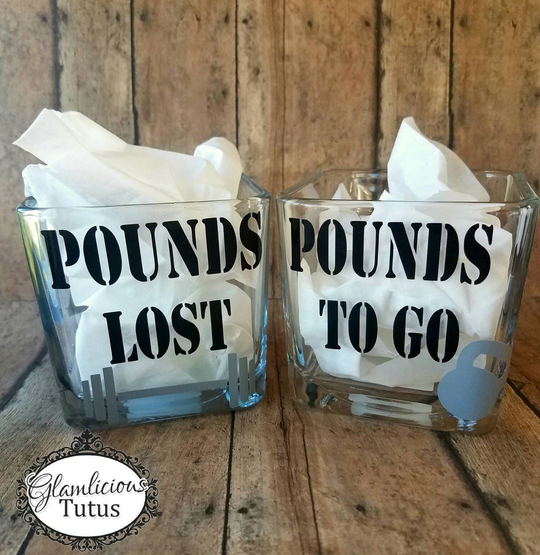 Weight Loss Jars Weight Loss Tracker Jar Pounds Lost Etsy