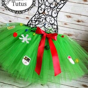 Christmas tree Tutu | LIGHT UP tutu | Newborn- Adult plus size listing