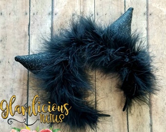 Black kitty cat ears | Kitty Ears| Cat ears| Cat costume