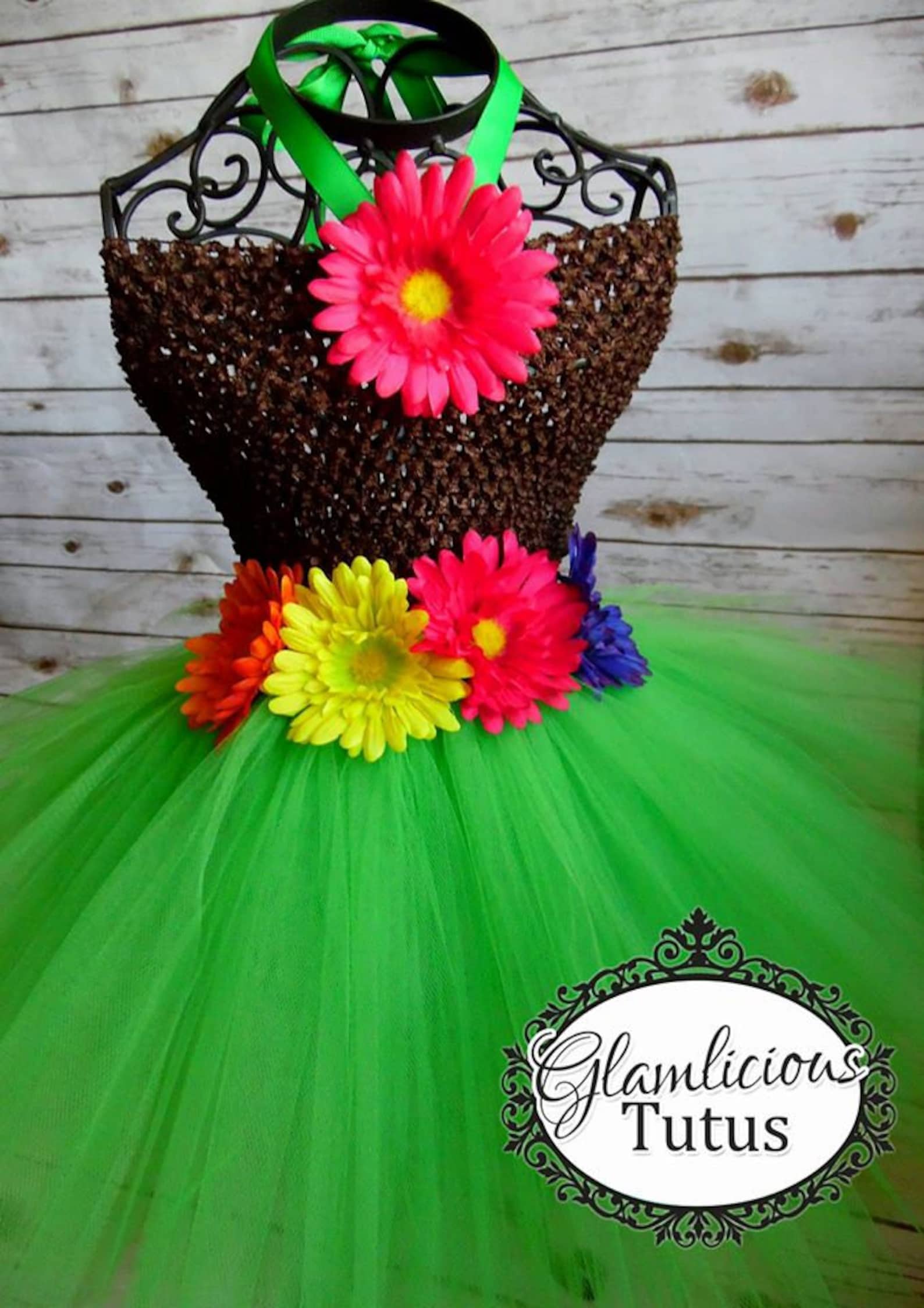 Hula tutu Dress Luau Skirt Hawaiian Tutu Hula Skirt | Etsy