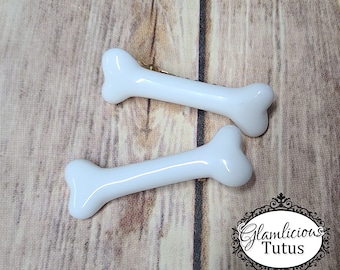 Small Bone hair clip| 1 or 2pc | Hair clip | bone hair clip |