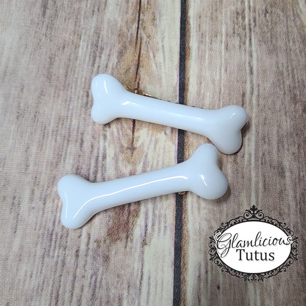 Small Bone hair clip| 1 or 2pc | Hair clip | bone hair clip |