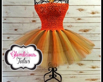 Fall tutu dress Thanksgiving tutu dress | Autum tutu dress | Holiday tutu dress | newborn- Child 8/10 listing