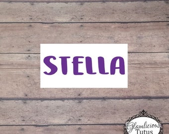 Custom name Decal |Cursive name sticker | Name sticker | Vinyl sticker | Handwritten name | Decal | Custom decal | Custom Sticker
