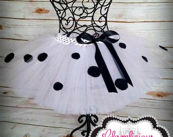 Dalmatian tutu| newborn- Adult listing| Infant/Child Dalmatian tutu| Adult Dalmatian tutu