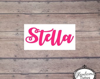 Custom name Decal |Cursive name sticker | Name sticker | Vinyl sticker | Handwritten name | Decal | Custom decal | Custom Sticker