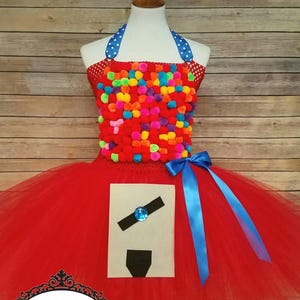 Bubblegum Machine Tutu dress | Gumball machine Tutu dress  | Tutu dress| Halloween Costume | Newborn-Adult