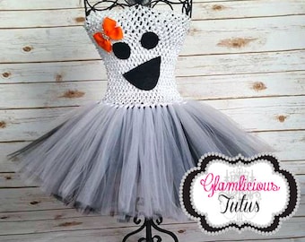 Ghost tutu dress | Ghost Halloween Costume| Halloween costume| Newborn- Adult listing