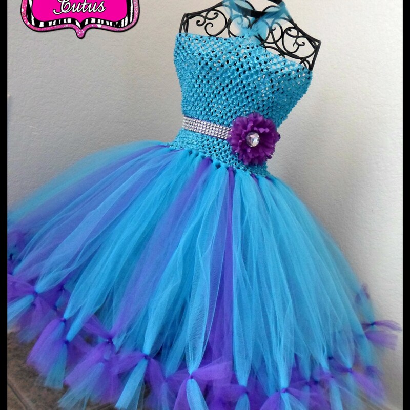 Posh Peanut Floral Tutu Dress main image 0