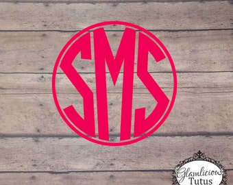 Custom Monogram decal| Monogram| Monogram decal | Name sticker | Vinyl sticker |name | Decal | Custom decal | Custom Sticker