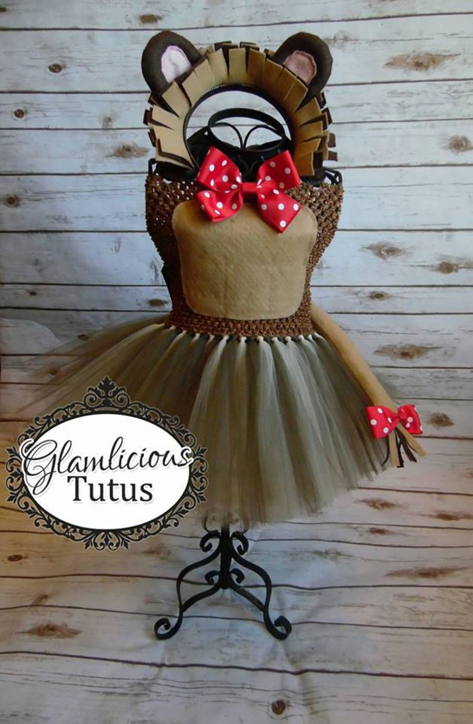 Lion Tutu Dress Lion Inspired Tutu Newborn 10/12 Child Etsy