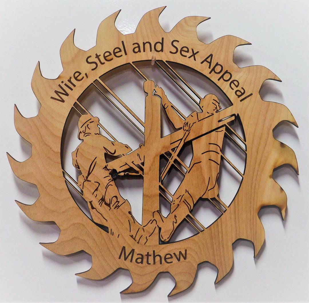 Lineman Lineman Gift Power Line Lineman Wall Hanging - Etsy