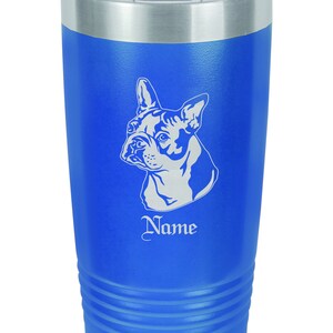 Boston Terrier, Personalized Boston Terrier Insulated Tumbler, Boston Terrier Dog Gifts, Boston Terrier Christmas Gifts