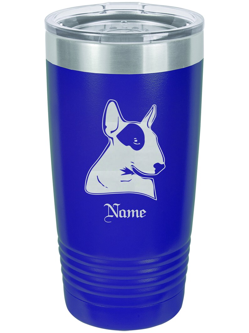 Bull Terrier Bull Terrier Christmas Gifts Bull Terrier Dog Gifts Personalized Bull Terrier Insulated Tumbler