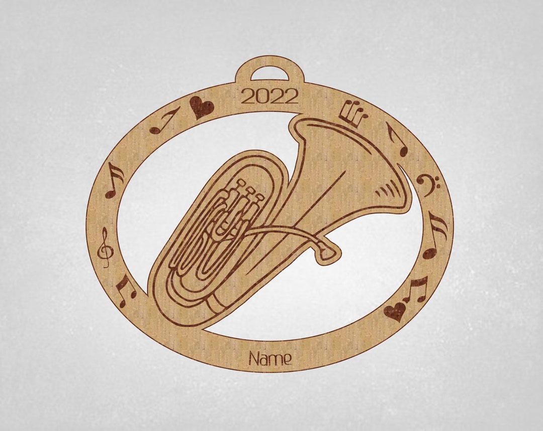 Euphonium, Euphonium Ornament, Personalized Euphonium Gift, Euphonium