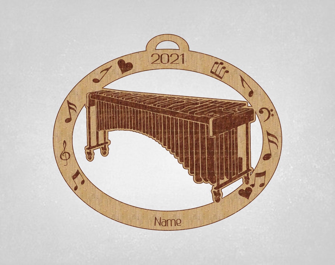 Marimba ornamento de marimba regalo de marimba Etsy