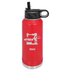 Radiology Hydro Time Tracking Water Bottle (32oz.) - DecalCustom
