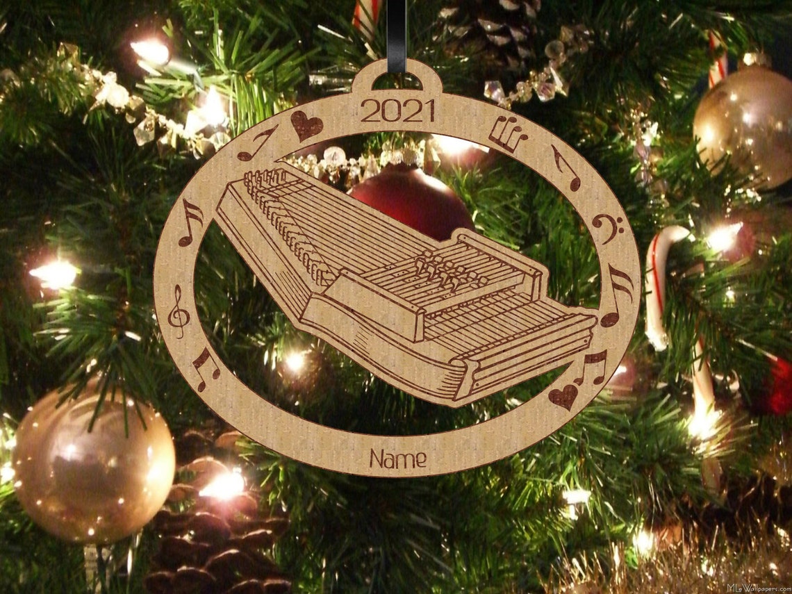 Autoharp Auto Harp Ornament Personalized Autoharp Gift Etsy