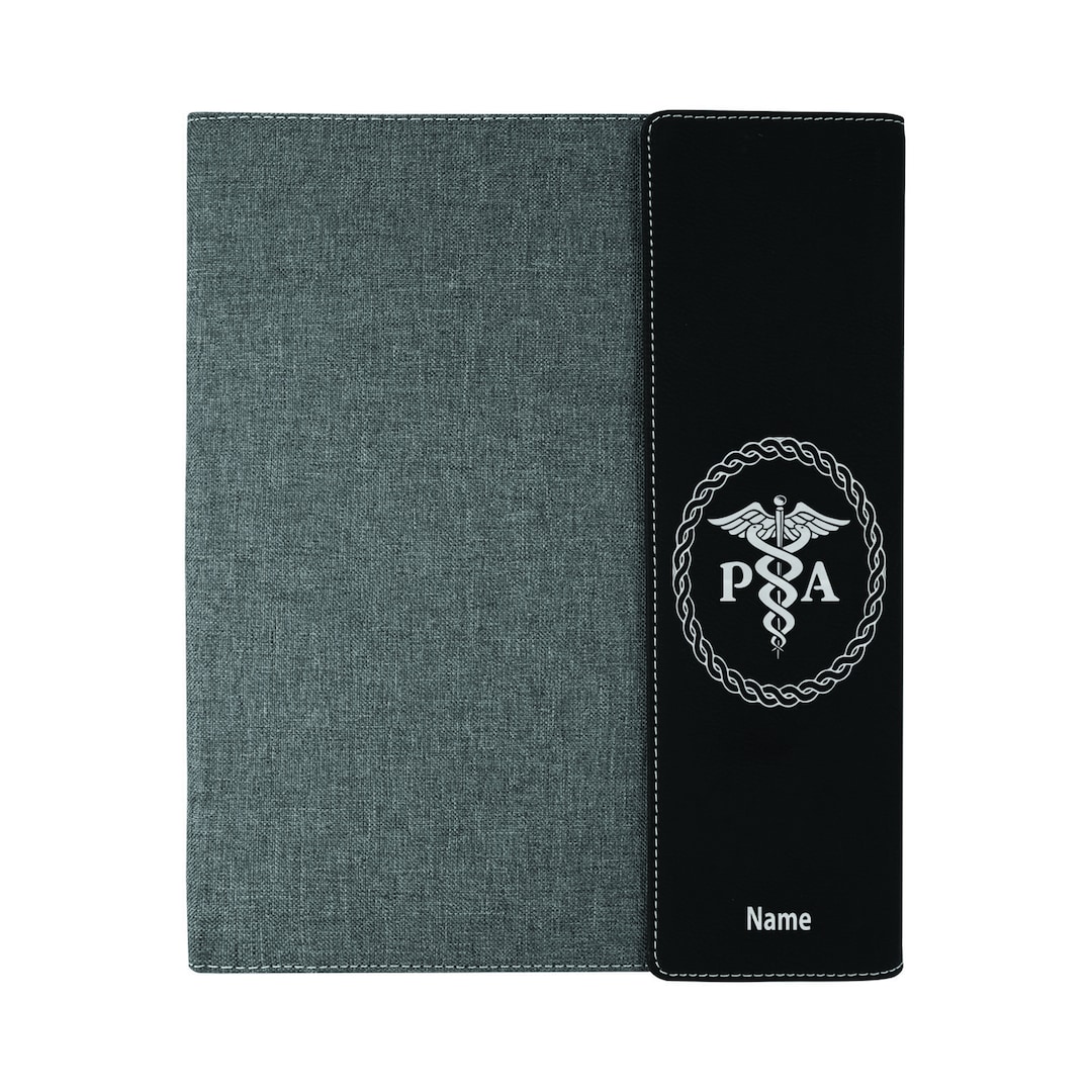 PA, PA Gift, PA Leather Portfolio, Personalized Physician Assistant ...