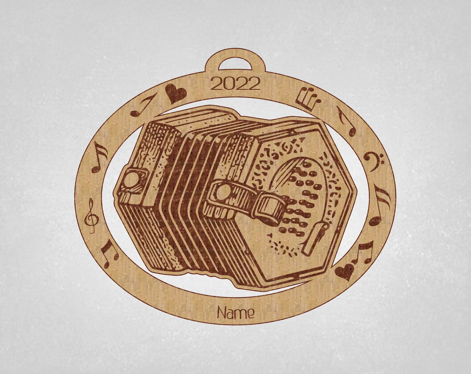 Concertina Concertina Ornament Personalized Concertina Gift Etsy