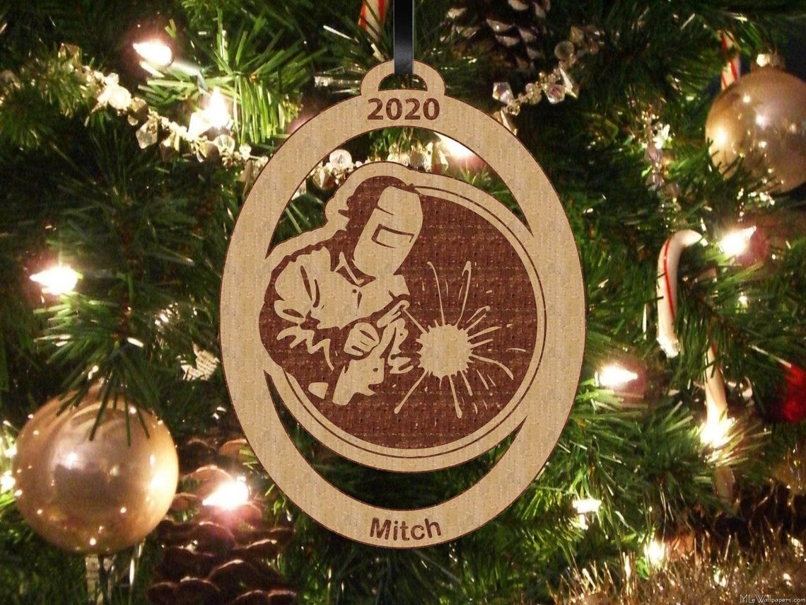 Welder Ornament Iron Smith Ornament Christmas Ornament Etsy