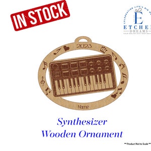 Synthesizer, Synthesizer Ornament, Personalized Synthesizer Gift, Synthesizer Christmas Gift