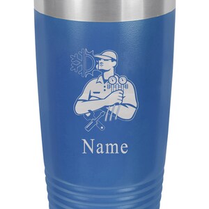 HVAC Personalized Tumbler, HVAC Graduation Gift, HVac Birthday Gift, Hvac Tumbler, HVAC Gift, Hvac tumbler, Heating and Cooling Gift