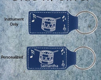 Snare Drum Player Keychain, Snare Drum Player Gifts, Snare Drum Player Christmas Gift, Snare Drum Player Keychain, 15 colors available
