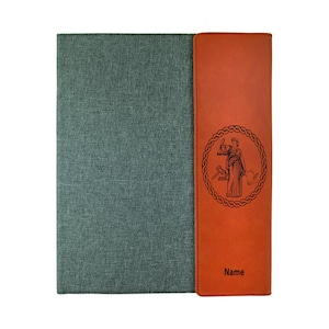 Abogado, regalo de abogado, cartera de cuero marrón de abogado, cuaderno de abogado personalizado, regalo de cumpleaños de abogado