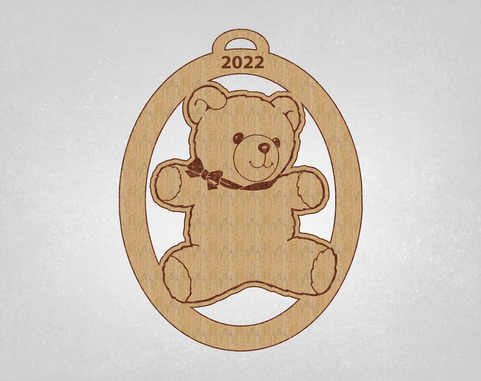 Teddy Bear Ornament Teddy Bear Christmas Ornament Etsy