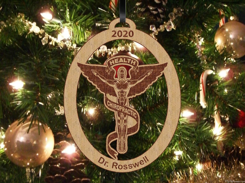 Chiropractor Chiropractor Christmas Ornament Ornament Etsy