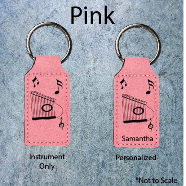 Zither Player Keychain, Zither Player Gifts, Zither Player Christmas Gift, Zither Player Keychain, 16 colors, Zither Keychain, Zither