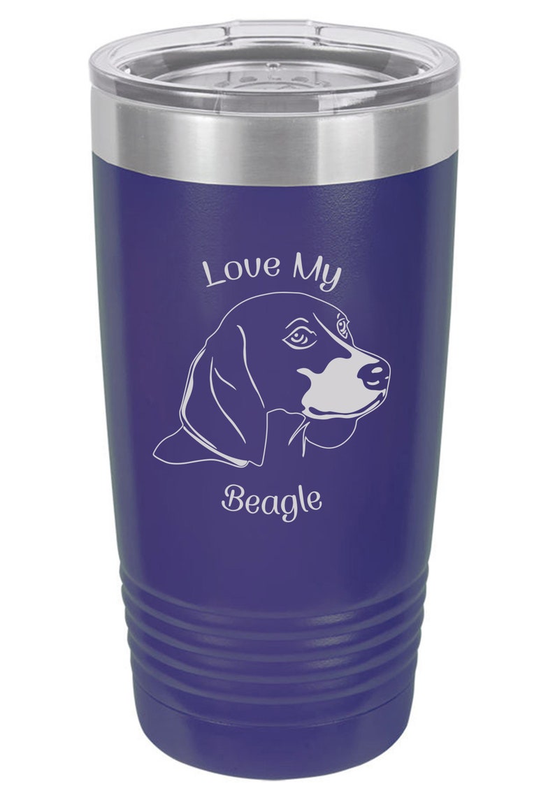 Beagle Tumbler Beagle Coffee Cup Love My Beagle Beagle Gifts Beagle Christmas Gifts Beagle Beagle Birthday Gifts