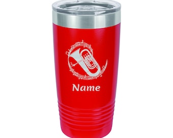 Tuba Player Personalized Tumbler, Tuba Player Graduation Gift, Tuba Instructor Gift, Tuba player Tumbler, Tuba Player, Tuba