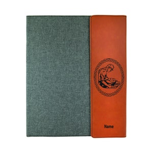 Mason, Brick layer Gift, Mason Black Leather Portfolio, Personalized Mason Notebook, Mason Christmas Gift