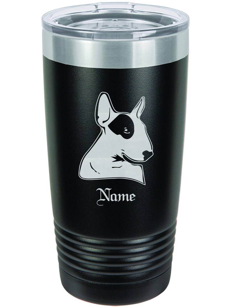 Bull Terrier Bull Terrier Christmas Gifts Bull Terrier Dog Gifts Personalized Bull Terrier Insulated Tumbler
