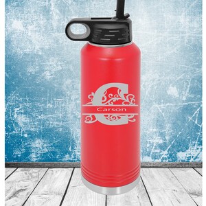 Monogram Personalized Water bottle, Monogram Water bottle Gifts, Personalized Graduation Gift, Personalized Gift, Water bottle