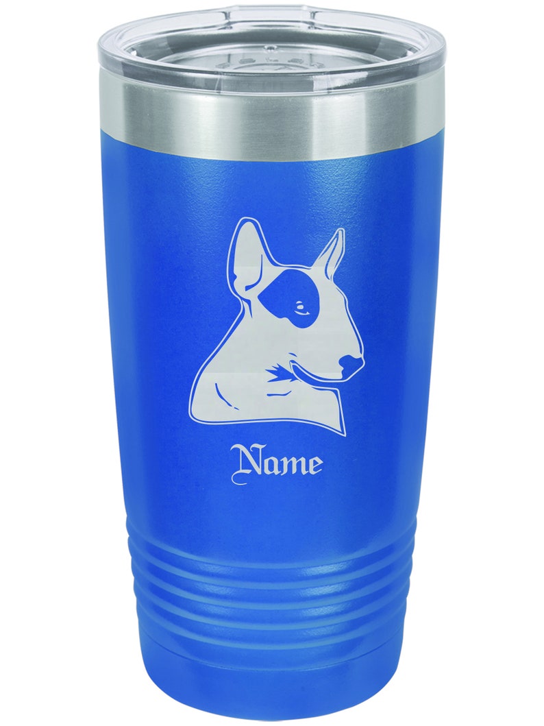 Bull Terrier Bull Terrier Christmas Gifts Bull Terrier Dog Gifts Personalized Bull Terrier Insulated Tumbler