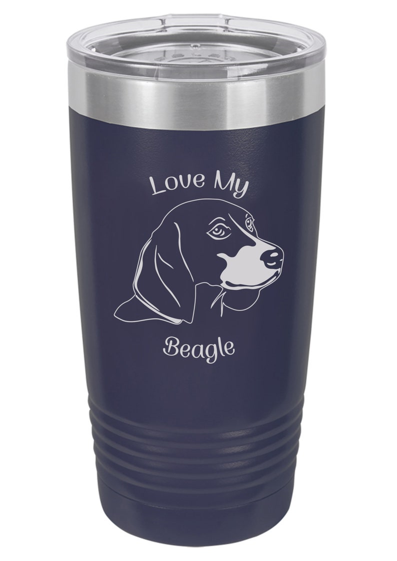 Beagle Tumbler Beagle Coffee Cup Love My Beagle Beagle Gifts Beagle Christmas Gifts Beagle Beagle Birthday Gifts