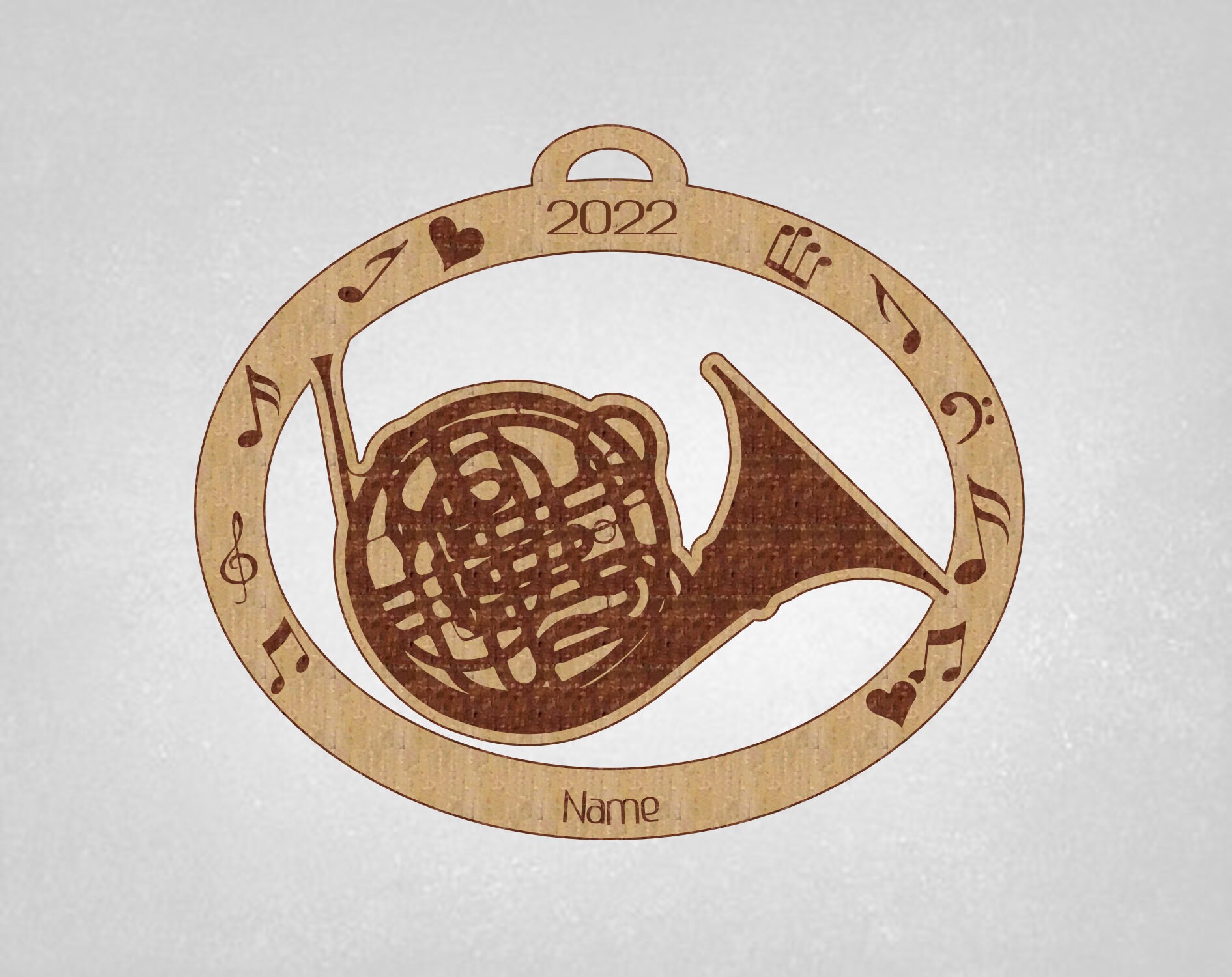 French Horn French Horn Ornament Personalized French Horn Etsy